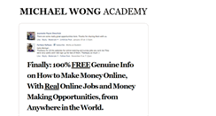 Desktop Screenshot of michaelwongacademy.org