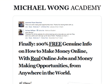 Tablet Screenshot of michaelwongacademy.org